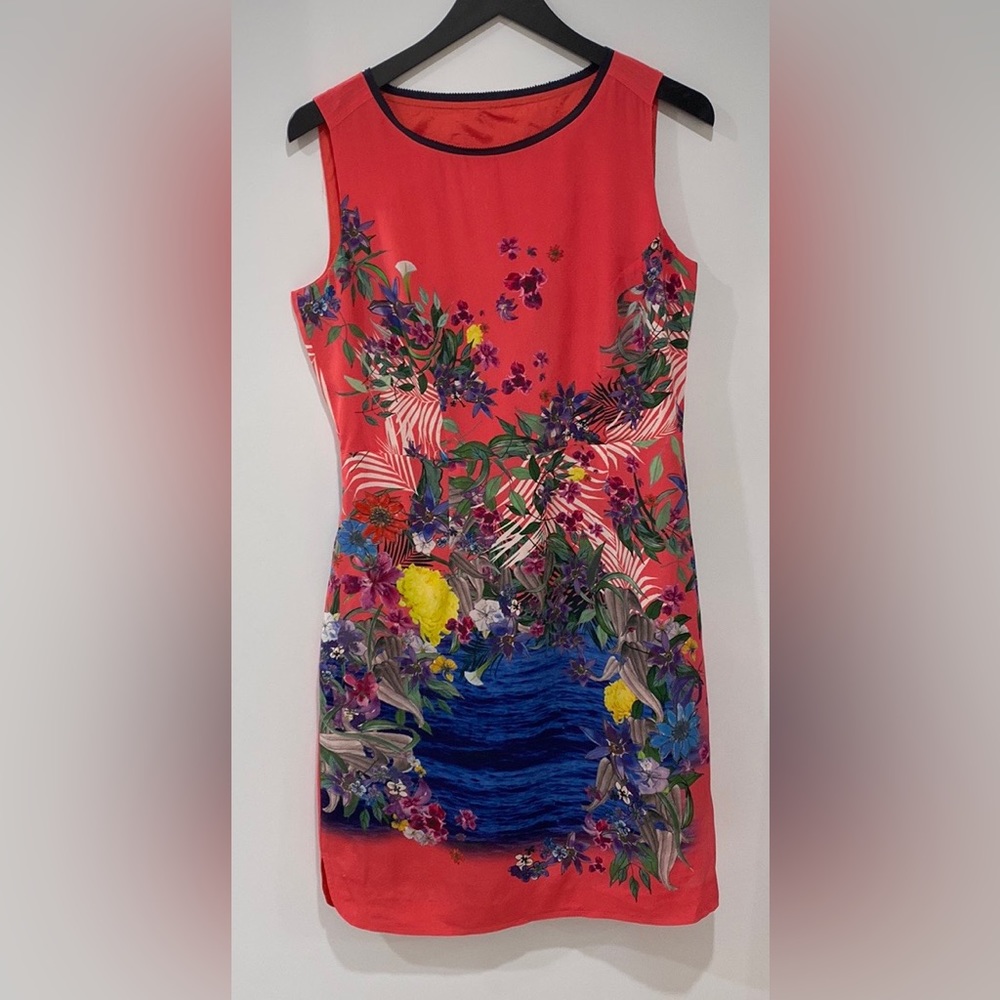 **NWOT ** blunauta 100% Silk Dress